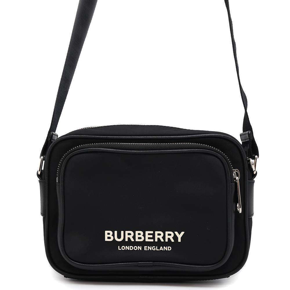 Burberry Shoulder Bag Logo Crossbody Black